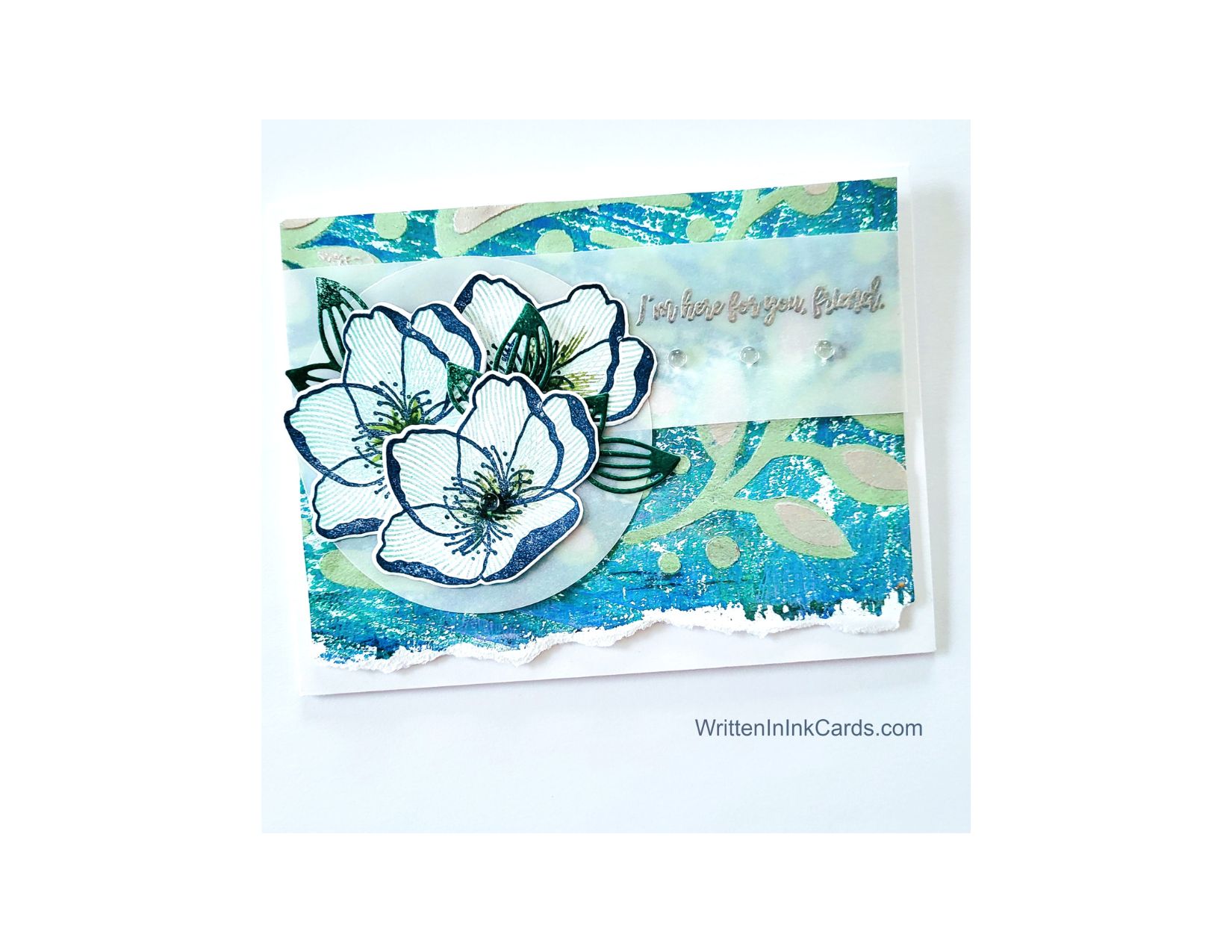 A handmade card: a great way say I’m Here for You