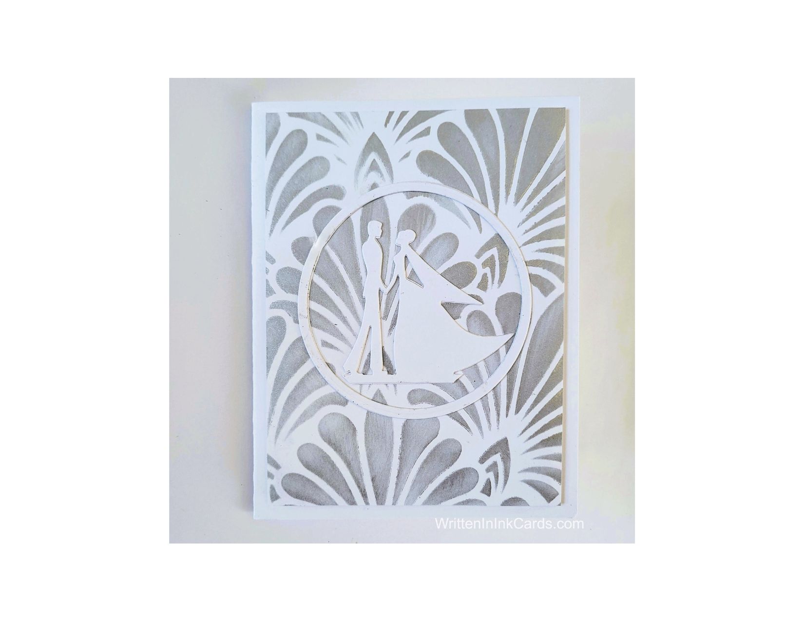 Create a Stunning Wedding Card Using Simple Supplies