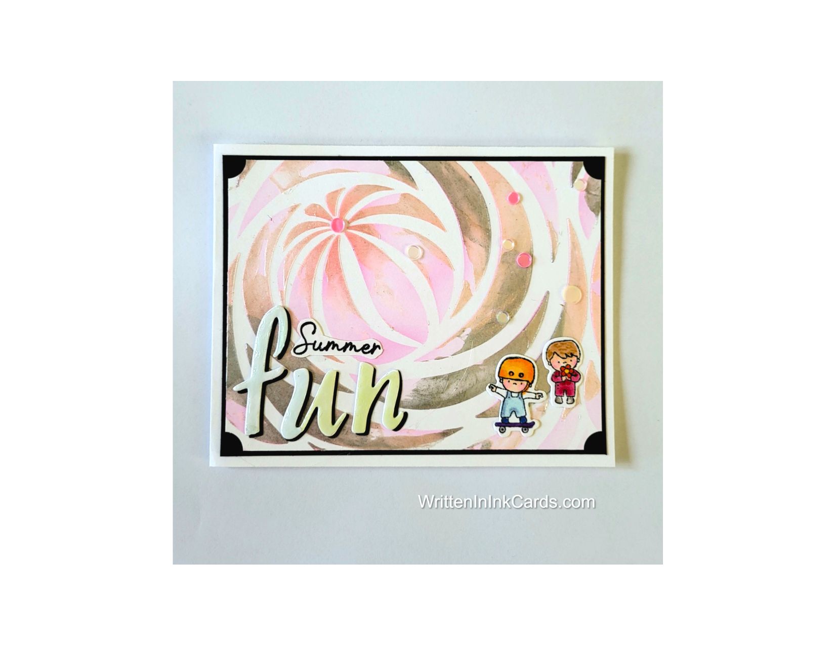 Make a card full of summertime fun