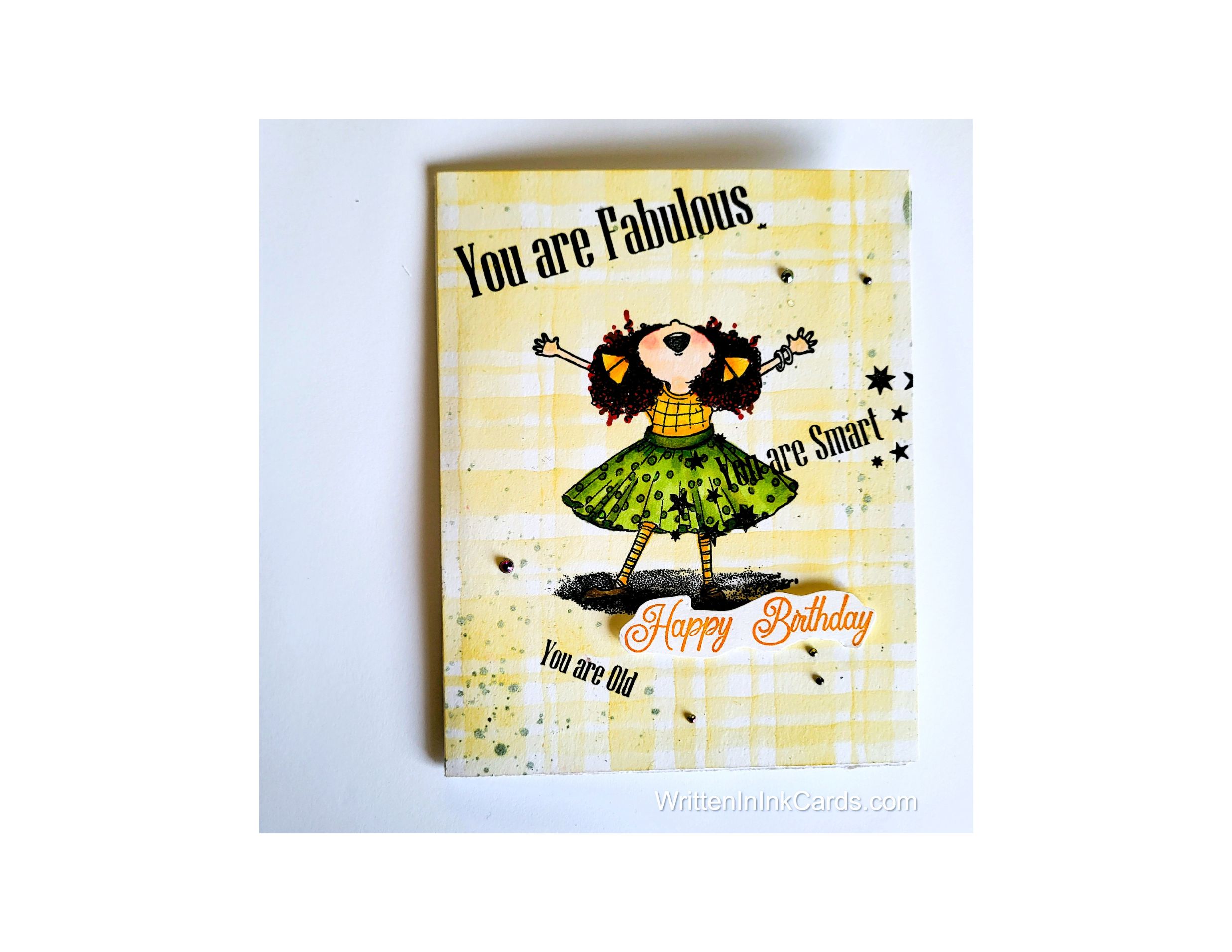 Create a cute,cheeky birthday hug –  and share a giggle!