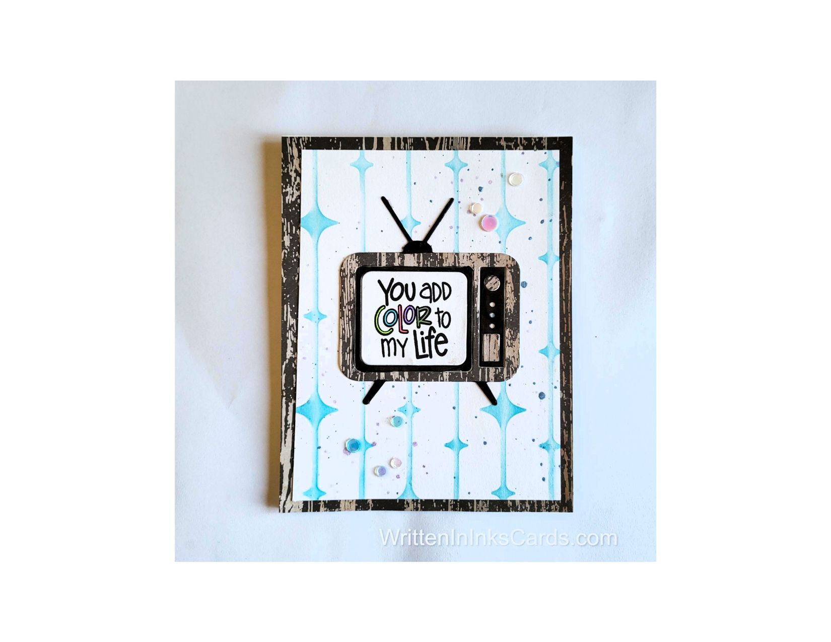 Craft a cute retro card to say “I appreciate you”