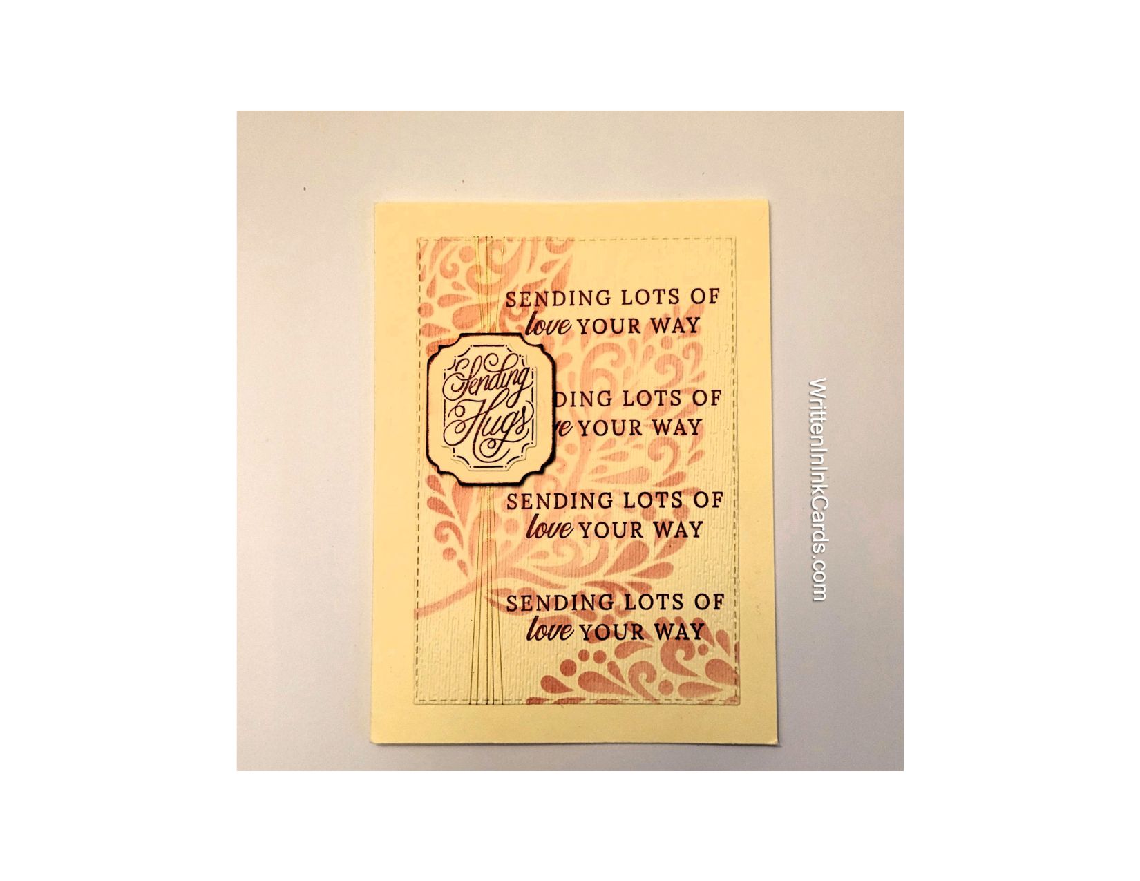 Create a Stunning Stenciled Card & Send Love