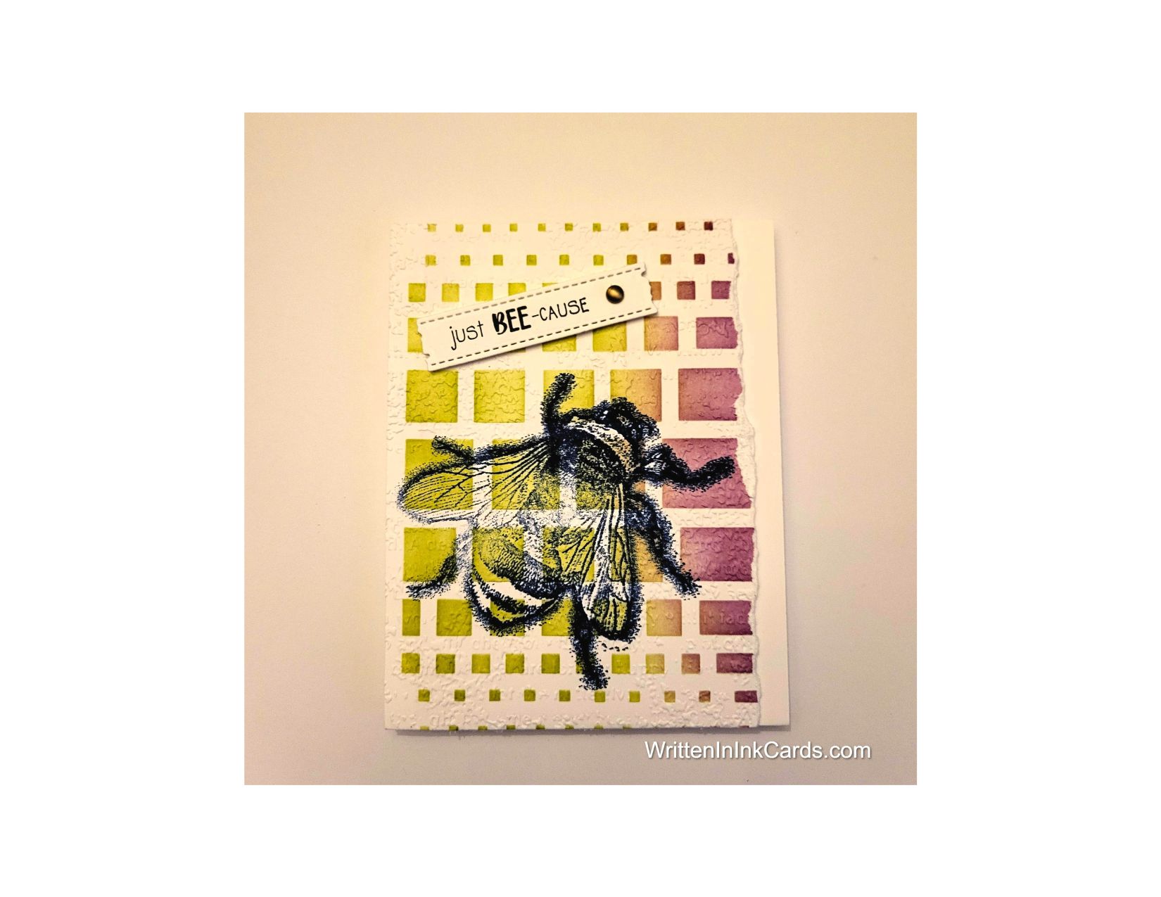 DIY Card Making: Using a Stencil for Unique Designs