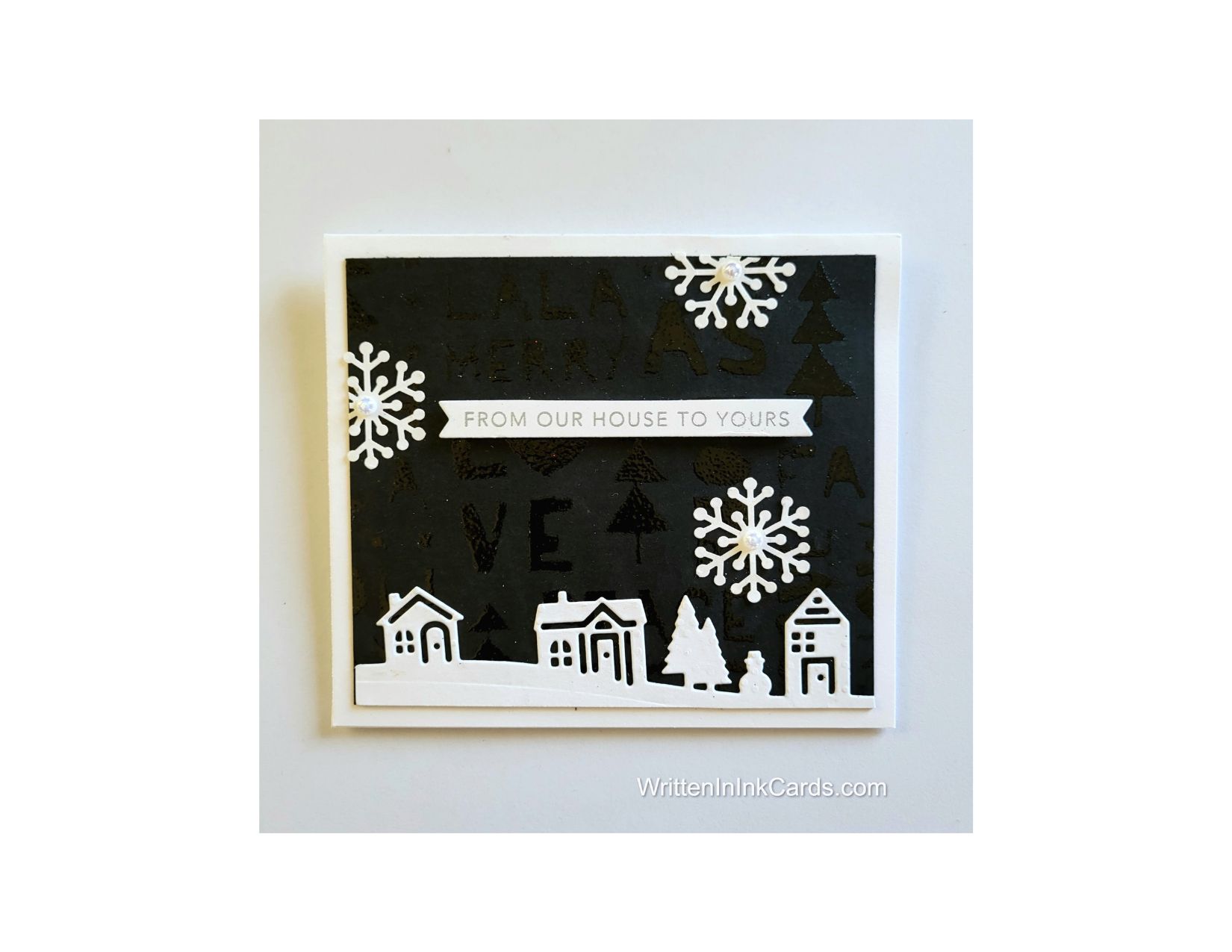 Fast, Distinctive and Contemporary makes a great holiday card