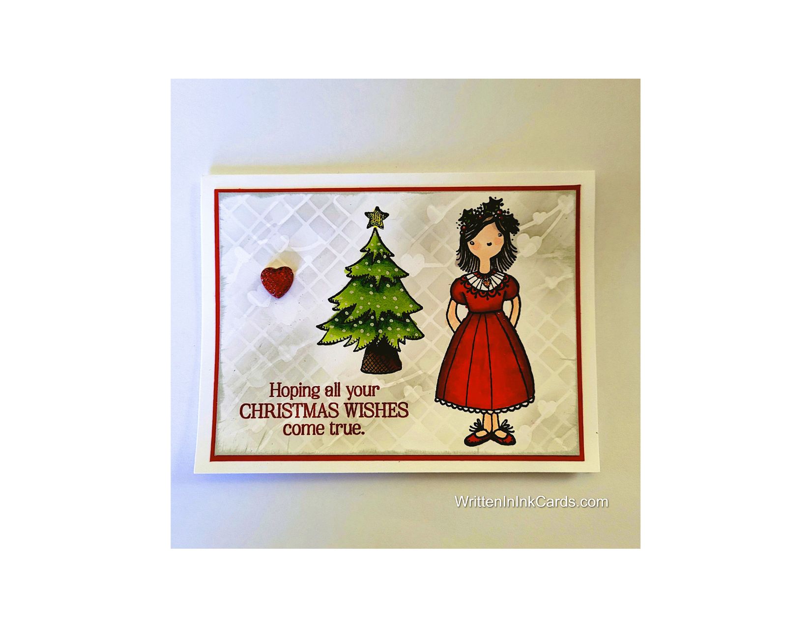 Create Beautiful Christmas Cards with Stencils
