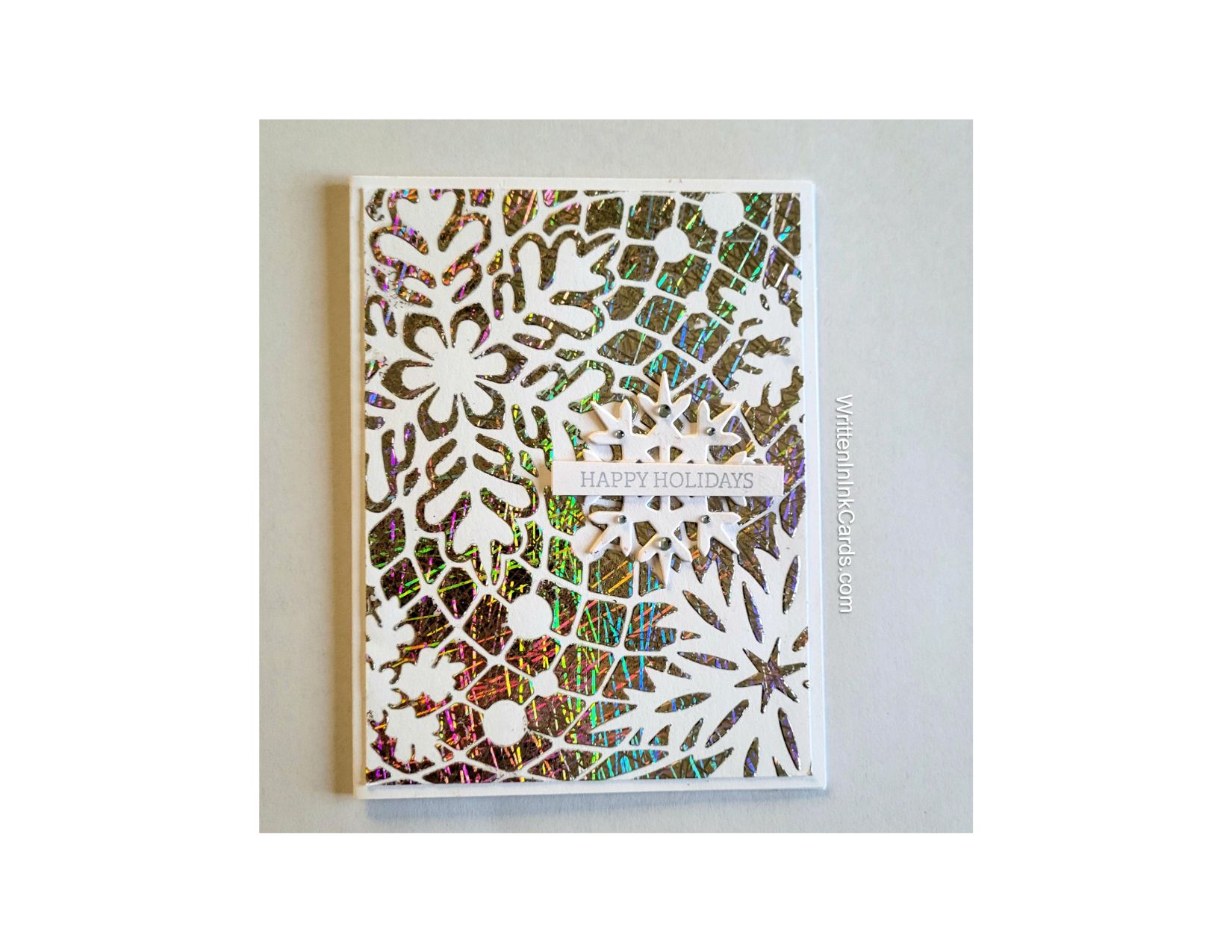 Crafting Beautiful Cards: Foiling with Stencils
