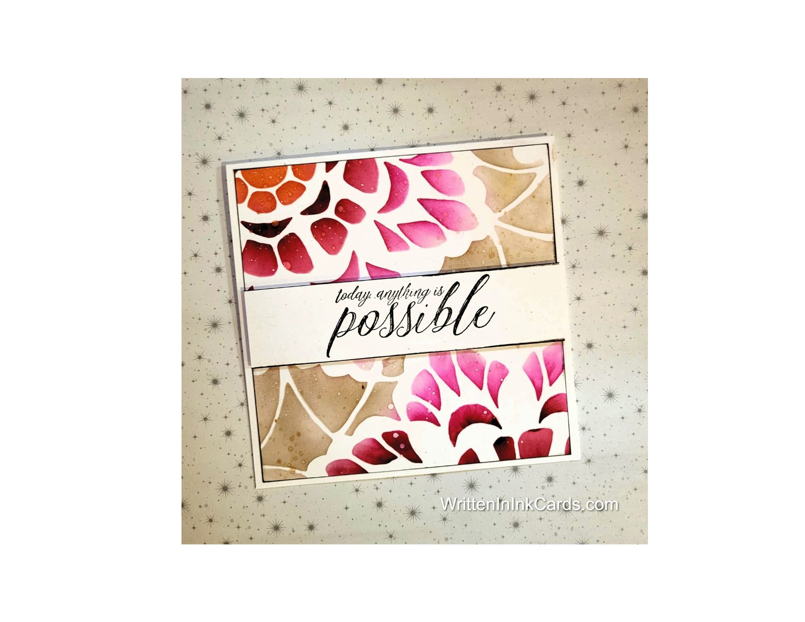 Beautiful Multi-Color Stenciling for Card Making