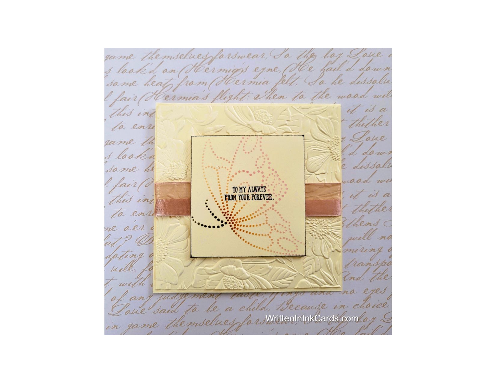 Create Fast, Easy & Elegant Cards with Dotty Side Butterfly Stencil