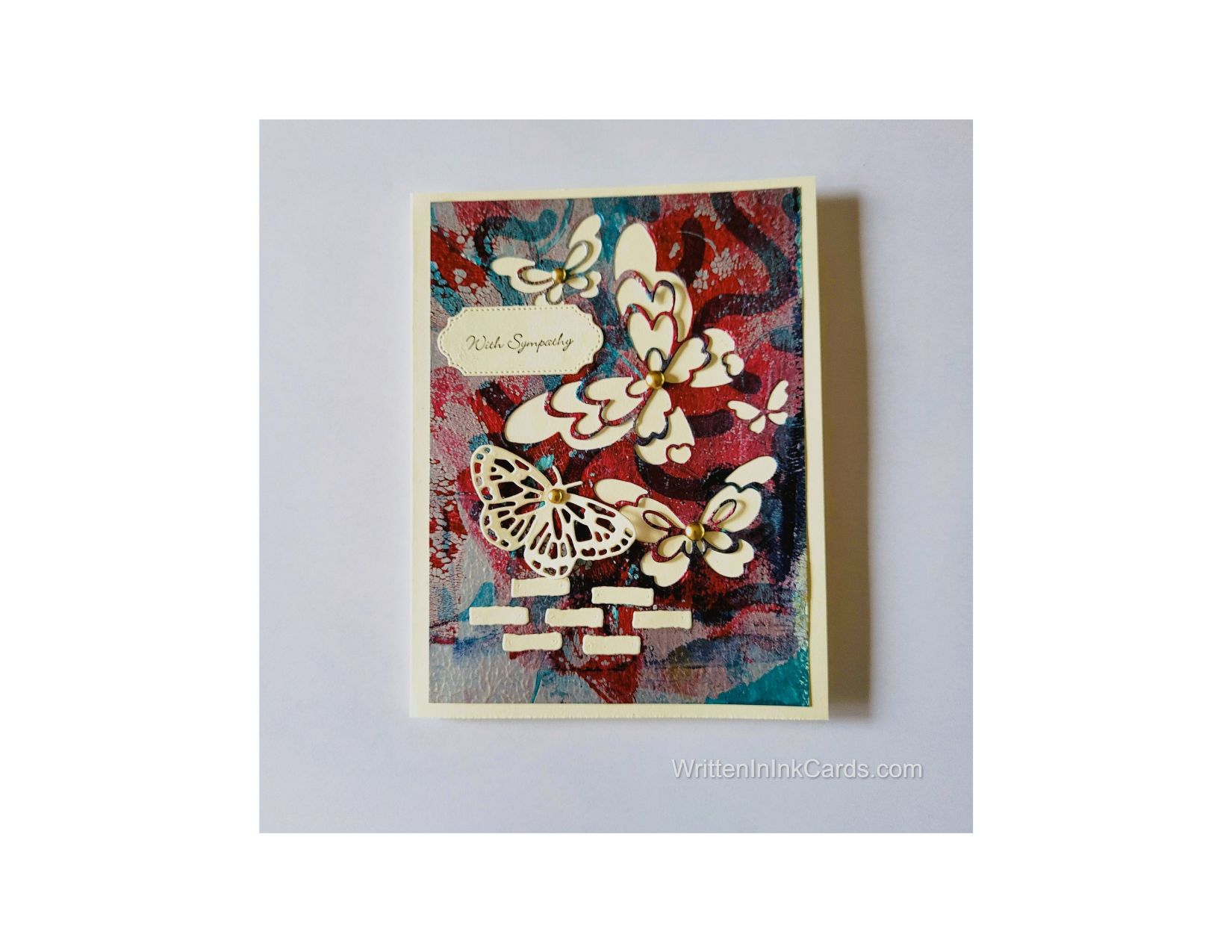 Start with a Gel Print,  End with Something Wonderful