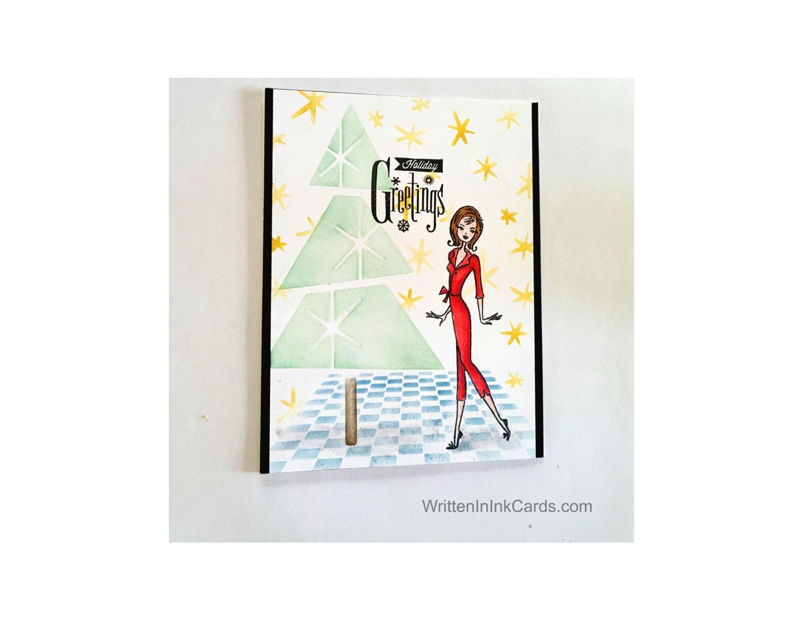 You Can Create a Stunning Mid Century Holiday Card